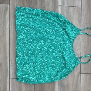 Old Navy Teal Floral Camisole